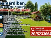 Zamárdiban, a Balatontól 4 percre, klímás, kis ház kiadó.