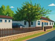 Eladó 460 m2-es üzlet Ajka, Központ