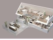 Eladó 112 m2-es téglalakás Nagykanizsa, Kertváros