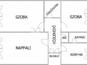 Eladó 99 m2-es téglalakás Eger, Belváros