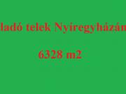 Eladó 6328 m2-es építési telek Nyíregyháza, Szeder utca