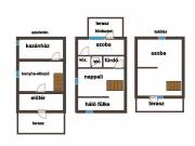 Eladó 117 m2-es nyaraló Vértesszőlős, Baromállási dűlő