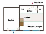 Eladó 44 m2-es téglalakás Budapest XV. kerület, Arany János utca