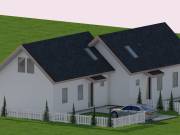 Eladó 90 m2-es ikerház Pócsmegyer, Zártkert