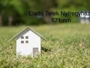 Eladó 871 m2-es építési telek Nyíregyháza