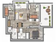 Eladó 80 m2-es téglalakás Zalaegerszeg, Kerámia utca