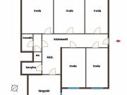 Eladó 36 m2-es téglalakás Győr, Árpád út