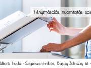 Nyomtatás, másolás Szigetszentmiklós, Tököl, Szigethalom, Halásztelek, 
