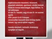 Hajdúszoboszlón 1 főre, 5 hónapra miniapartmant keresek!