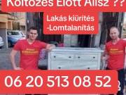 Lomtalanítás Lakás kiürítés Leggyorsabban Költöztetés