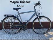 Hercules 28-as aluvázas agydinamós olajfékes újszerű Trekking kerékpár