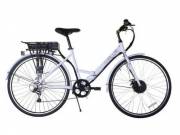  E-Plus New 27” 2019 Fehér Uniszex Hibrid kerékpár www.hayranfitness.hu