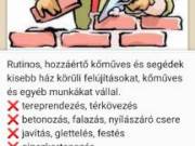 Kőműves és egyéb munkát, felújítást vállalunk! 