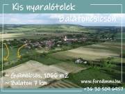 Bekerített pihenőtelek Csicsón - VIDEÓ