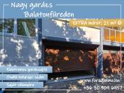 Eladó 21 m2 egyedi garázs, Balatonfüred