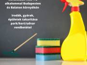 Takarítás, kerti munka