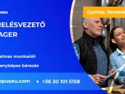 Termelésvezető manager