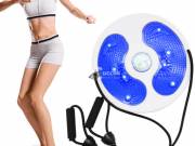Twister fitness korong, gumi kötéllel együtt