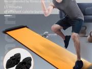 1.8 méter hosszú csúszópálya, beltéri gyorskorcsolya edző és fitnesz eszköz