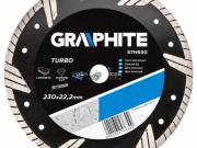 GRAPHITE Gyémánt vágókorong 230mm TURBO 57H630