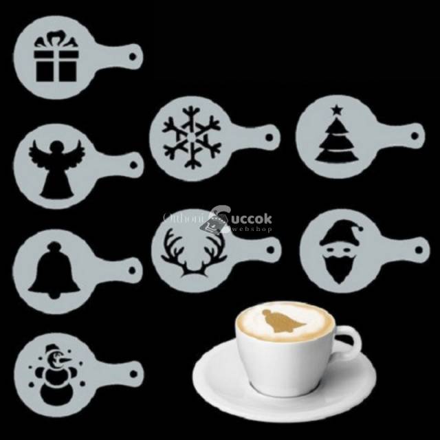 Karácsonyi kávé díszítő sablon - Hajdúszoboszló, Nyugati sor 7 - Otthon ...