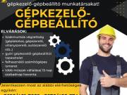 Gépbeállító-gépkezelő Vas vármegye