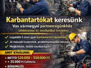 Elektromos és Mechanikus karbantartó