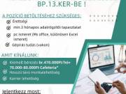 ADATrögzítőket keresünk azonnali kezdéssel  Bp.13.ker-be !