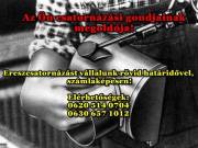Ereszcsatornázást vállalunk rövid határidővel, számlaképesen!