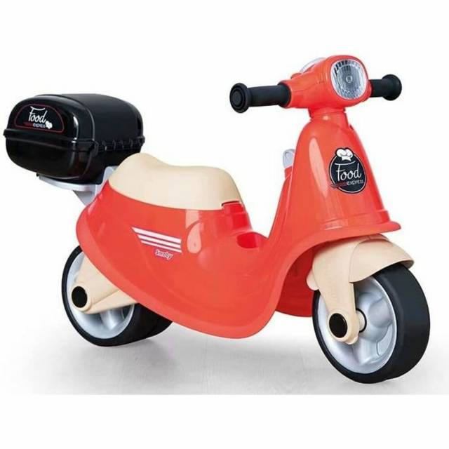 Gyerek kerékpár Smoby Food Express Scooter Carrier Motorkerékpár Pedálok nélkül MOST 57798