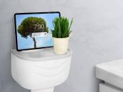 WC-papír tartó szekrény - fehér - 210 x 135 x 135 mm