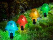 LED-es szolár gombalámpa
