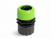 Tömlő csapcsatlakozó - 3/4"-os csapra, 1/2"-os tömlőhöz - műanyag