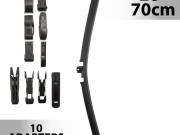 Ablaktörlő 28"/70 cm - 10 db adapterrel