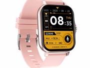 HryFine Y13 Smart Watch - Rózsaszín, szilikon szíj - 5 nap akku idő, 1.69" HD kijelző, IP67, Bl