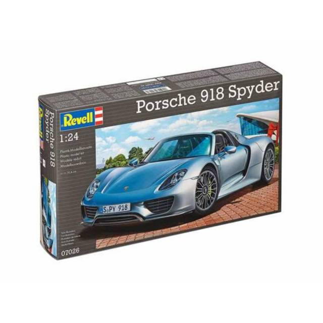 Maquette Revell 1/24 - Porsche 918 Spyder - Voiture à Assembler - Occasion