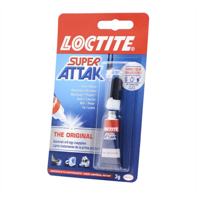 Colla Loctite Super Attak Brush 5 G Con Pennello Trasparente 2632157 - Foto 4