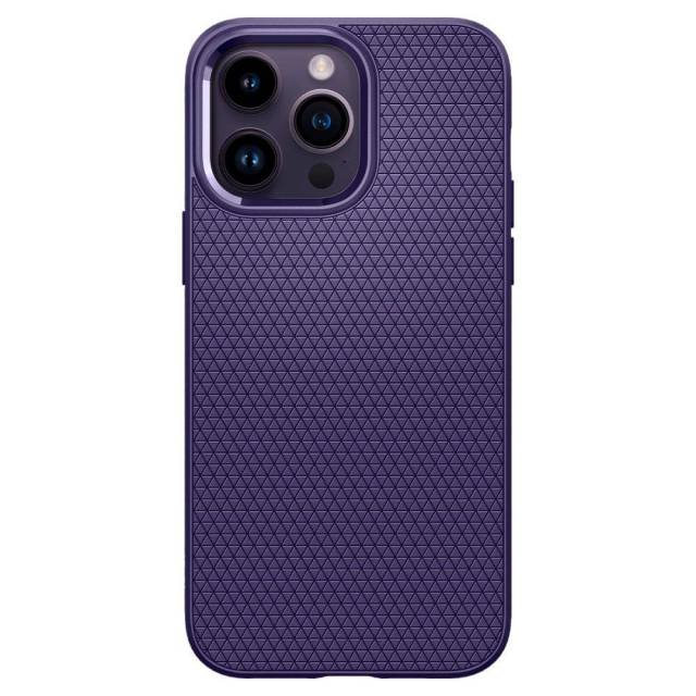 Spigen LIQUID AIR IPHONE 14 PRO MAX DEEP PURPLE (Mélylila) Mályi