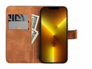 TENDER Könyv tok Samsung Galaxy S23 barna - OEM