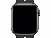Apple Watch óraszíj 38/40/41 mm, Nike Sport Brand, antracit / fekete