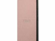 Guess GUBKS22MPSASBPI S22+ S906 rózsaszín Saffiano csíkos könyvtok