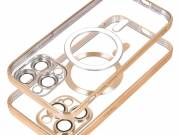 Electro Mag Cover Case IPHONE 13 PRO arany tok - OEM