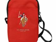 US Polo táska USPBPUGFLRE vörös - U.S. Polo Assn.