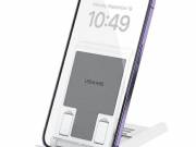 USAMS ZJ073 Összecsukható asztali állvány telefonhoz/tablethez - fehér