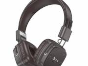HOCO W56 bluetooth fejhallgató SZTEREO (v5.4, 3.5mm jack aljzat) SÖTÉTBARNA