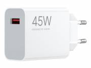 XIAOMI hálózati töltő USB aljzat (45W, gyorstöltő) FEHÉR