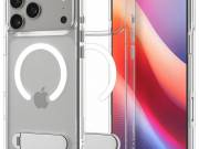 Spigen Ultra Hybrid "S" Mag Mag MagSafe tok iPhone 17 Pro Max fehér színhez