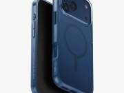 UNIQ Clario tok iPhone 17 Pro Max Magclick töltés kék
