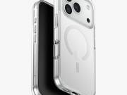 UNIQ Clario tok iPhone 17 Pro Magclick töltés Átlátszó