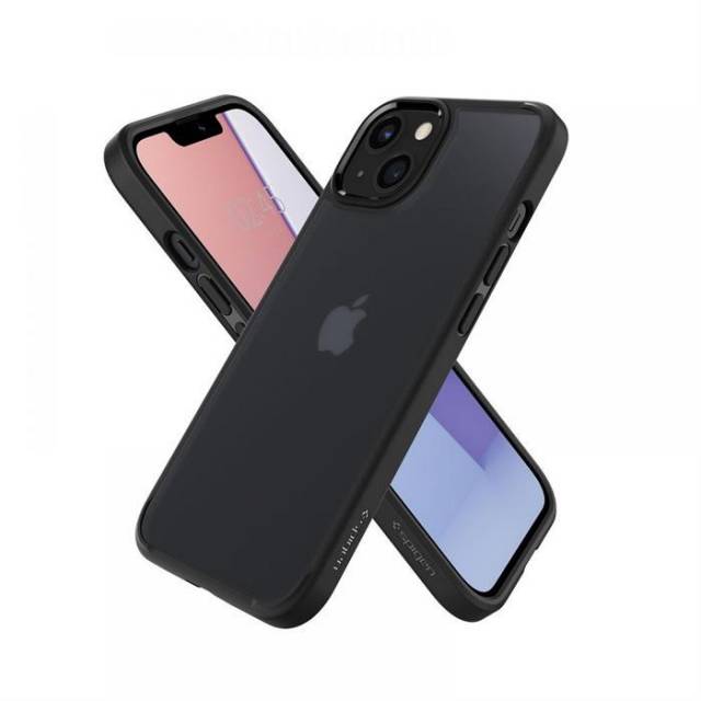 Spigen Ultra hibrid tok iPhone 13 matt fagy fekete Mályi
